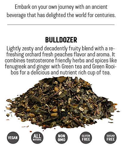 Bulldozer Boosting Tea | Testosterone Boosting Tea | ekontea