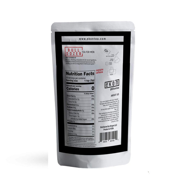 Bulldozer Boosting Tea | Testosterone Boosting Tea | ekontea