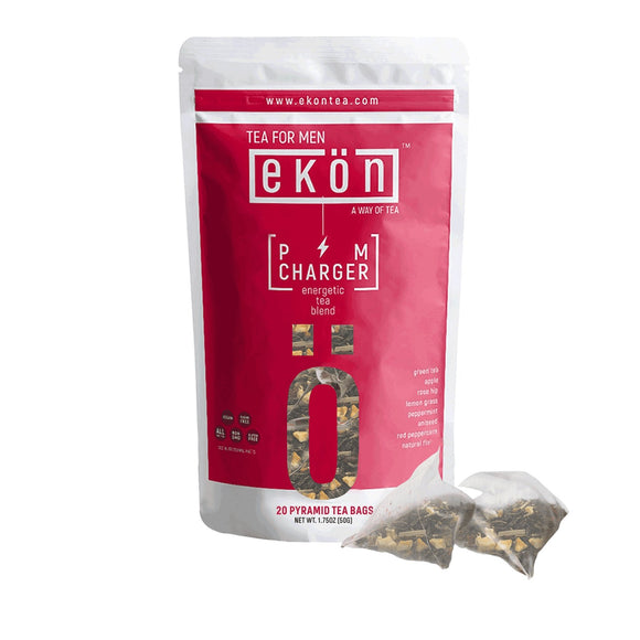 Ekon Tea PM Charger | Digestion Boosting Tea Blend | ekontea