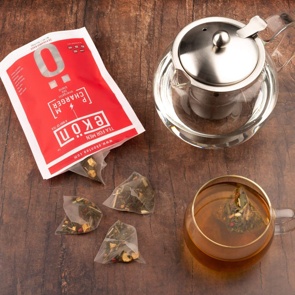Ekon Tea PM Charger | Digestion Boosting Tea Blend | ekontea